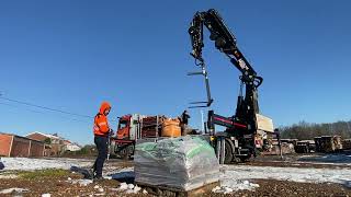 Loading the Truck Step by Step!💯 #viralvideo #construction #truck #work #fyp #foryourpage