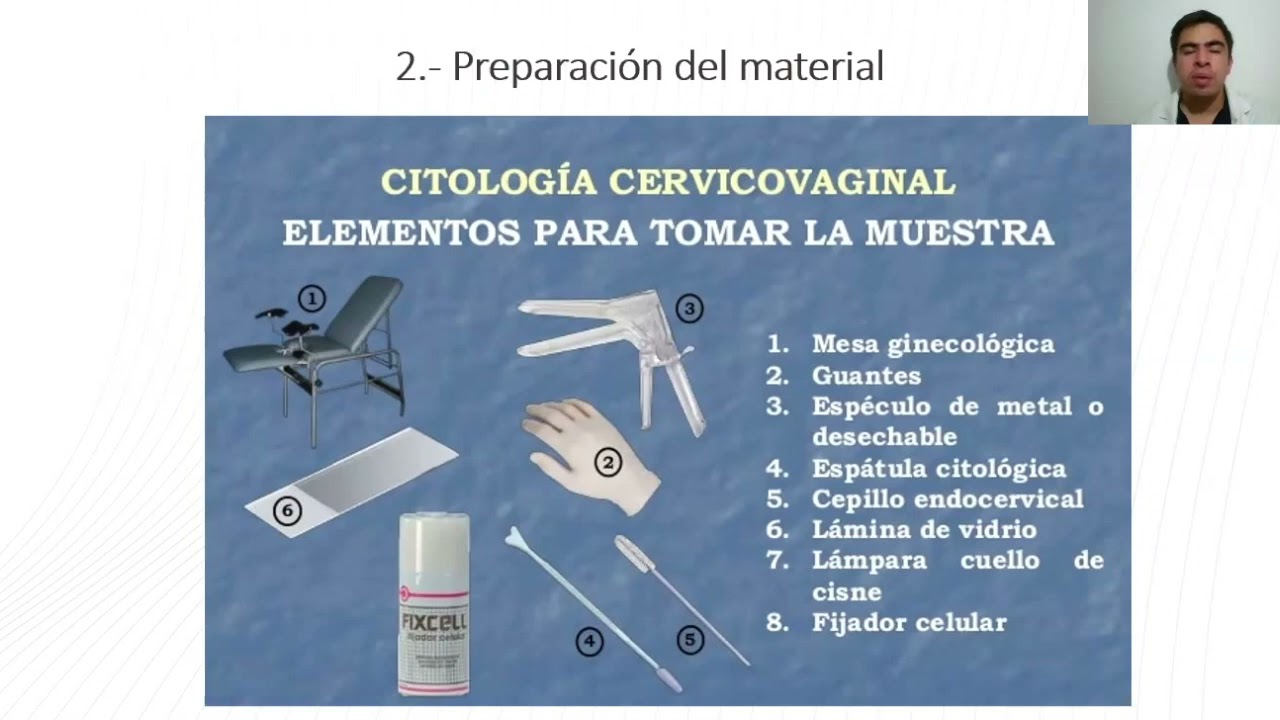 CITOLOGÍA CERVICAL (Papanicolau) - YouTube