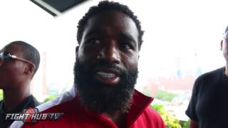 Adrien Broner on him being the underdog "You Motherfuckers Crazy!"