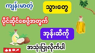 သွားကျန်းမာစေဖို့အတွက် အသုံးဝင်သော အုန်းဆီရဲ့ အသုံးပြုနည်းများ