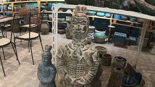 Visit atlantis pottery pots showroom in Vietnam With Unique Atlantis pots at here (Part1)