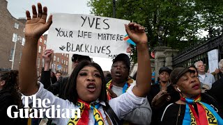 Hundreds protest over Ireland's 'George Floyd moment' after death of Congolese-born man