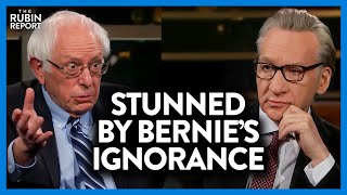 Bill Maher Goes Silent When Bernie Humiliates Himself w/ His Ignorance