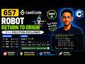 🔥 LeetCode 657 - Robot Return to Origin | C++ Solution Explained