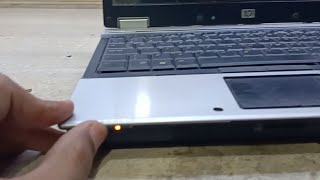 HP Elitebook 6930p Orange Light Blinking Not Turning On Solution