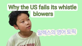 Alex's bookstore: Why the US fails its whistleblowers