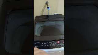 Samsung 7kg Topload Inverter Washing Machine (WA70CG4240BW) Washing Cycle Demo