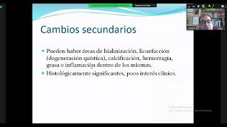 [GINECOLOGÍA] MIOMATOSIS UTERINA Y OTROS TUMORES