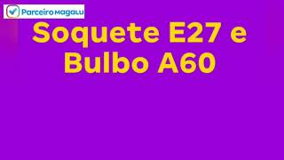 Kit Lâmpadas LED 10 Unidades Branca E27 9W - 6500K Elgin Bulbo A60