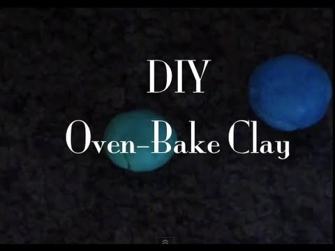 How to make your own oven-bake clay How to make your own oven-bake clay
