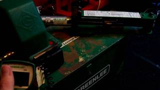 Greenlee 882CB Bender and 975 Hydraulic Pump