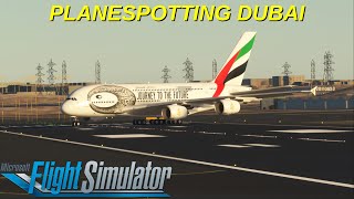 Planespotting Dubai International Airport (OMDB) | Microsoft Flight Simulator 2020