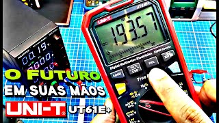 UNBOXING E REVIEW Multímetro UNI-T UT61E+