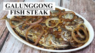 Masarap to Gawin sa Galunggong Fish Steak | Galunggong Bistek