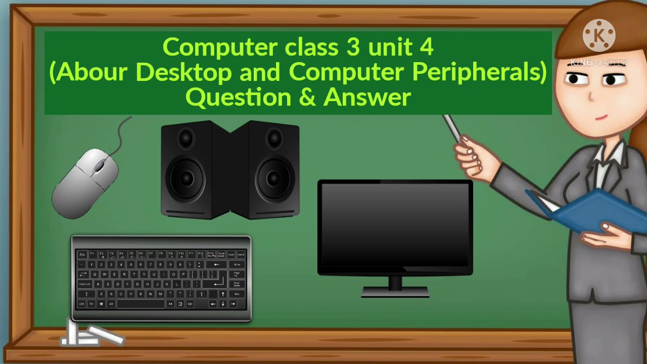 Computer Class 3 Unit 4 ( Question And Answer ) || About Desktop And ...