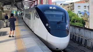 鳴笛+開燈!!! 台鐵 421次EMU3000新自強【五堵】