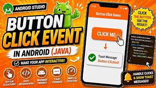 ANDROID - BUTTON CLICK EVENT TUTORIAL IN JAVA