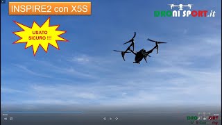 Inspire2 con X5s e 4 batterie USATO SICURO DRONISPORT