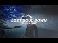 the lost soul down (slowed + reverb) guitar remix - nbsplv [edit audio]