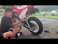 420 niche amazon x ring chain install and review on honda crf110