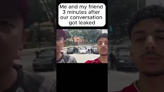 When Your Conversation Got Leaked Shorts