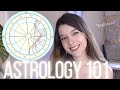 Learn to read a natal chart - BEGINNERS - STEP BY STEP ASTROLOGY! 🪐 💫