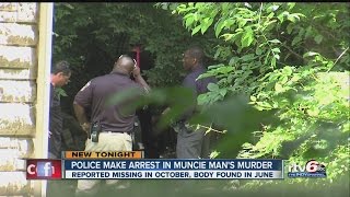Arrest made after missing Muncie man found dead