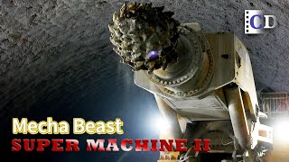 Cantilever tunneling machine to dig subsea tunnel at Dalian Bay | China Documentary