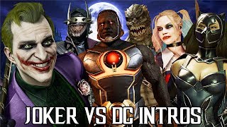 MORTAL KOMBAT 11 - Joker meets Darkseid, Batman Who Laughs, Catwoman, Killer Croc (DC Intros) 1440p