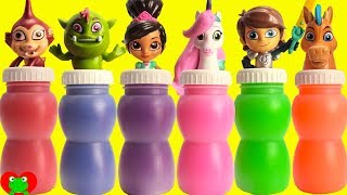 Opening Nella the Princess Knight Slime Bottle Surprises