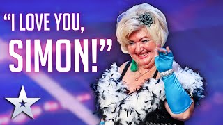Unforgettable Audition: Lili Davies confesses her LOVE for SIMON COWELL! | Britain's Got Talent