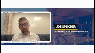 The Council Talks COP28 Special with Autodesk's VP for ESG and Impact, Joe Speicher