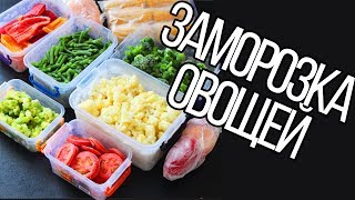 ЗАМОРОЗКА ОВОЩЕЙ НА ЗИМУ 🥦 СВЕЖИЕ ОВОЩИ КРУГЛЫЙ ГОД🌟Olya Pins