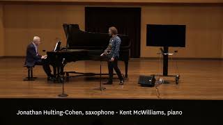 John Williams — Escapades for alto saxophone and piano