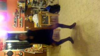 Heidi dancing for mom