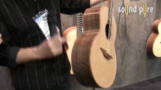 Lowden Guitars - George Lowden Cuban Mahogany - NAMM 2010