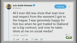Antonio Brown And Juju Smith Schuster Spar On Twitter