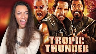This had me UGLY LAUGHING! First Time Watching *TROPIC THUNDER* (2008) | Movie Reaction