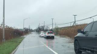 Flooding on service road off Arden Ave. exit of West Shore Expressway