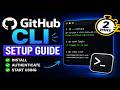GitHub CLI Setup Guide in 2 Minutes ⚡