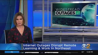 Internet Outages Disrupt Remote Learning Work In Northeast