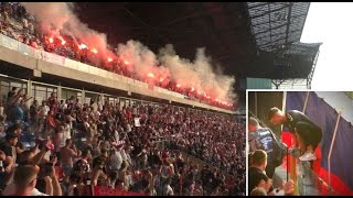 Szaleństwo na stadionie Górnika Zabrze.  TYSIĄCE kibiców przywitało Lukasa Podolskiego (8.07.2021)