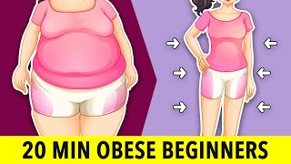 Simple 20 Minute Exercise for Obese Beginners at Home