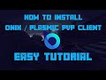 How To Install Onix / Plasmic Client For Minecraft Bedrock EASY TUTORIAL!! // Updated 1.17