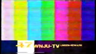 WNJU-TV Canal 47 Linden Newark_Station Test Pattern 1979 (Color Bars ID)