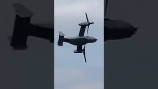 横田基地日米友好祭2023　CV-22オスプレイ　旋回