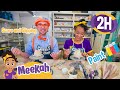 Clay Play Day with Blippi & Meekah | 2 HRS OF MEEKAH! | Educational Videos for Kids