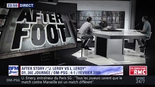 After Story : Jérôme Leroy vs Laurent Leroy/ D1, 26ème journée /OM-PSG : 4-1/ Février 2000
