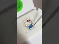 new obsession 🎀🍎 shrinkplastic craft diy phonecharm hellokitty sanrio