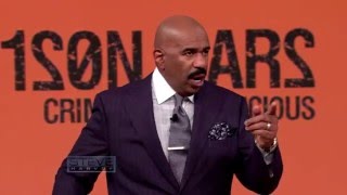 Steve Harvey tries Prison Bars
